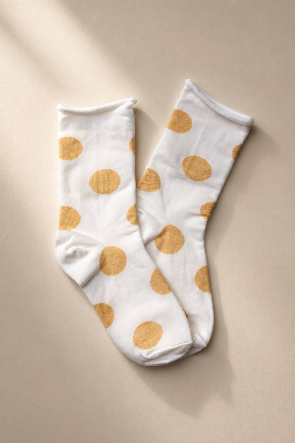 Tiepology | Golden Dot Everyday Crew Socks