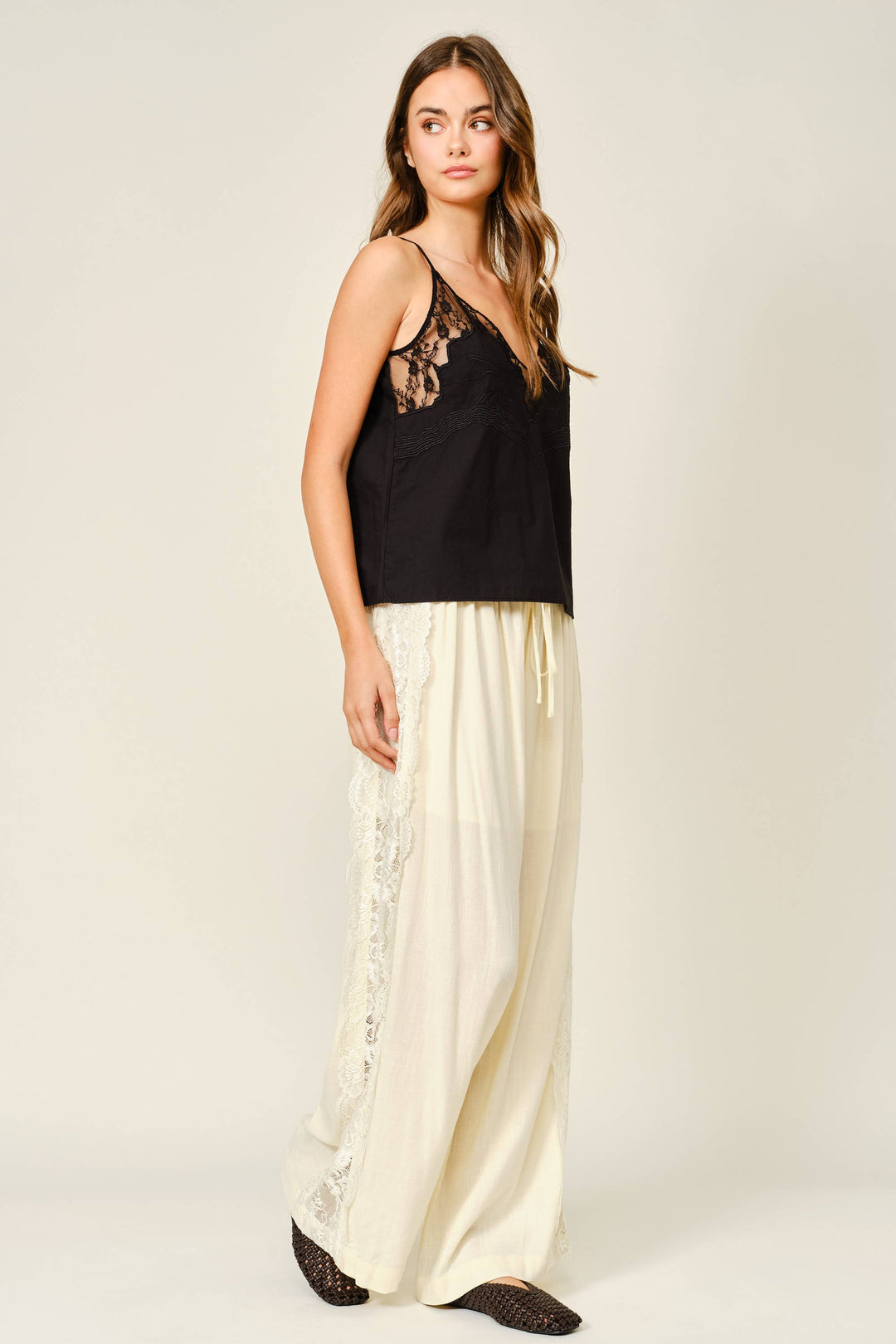 Aaron and Amber | Lace detail Lounge Wear Cami