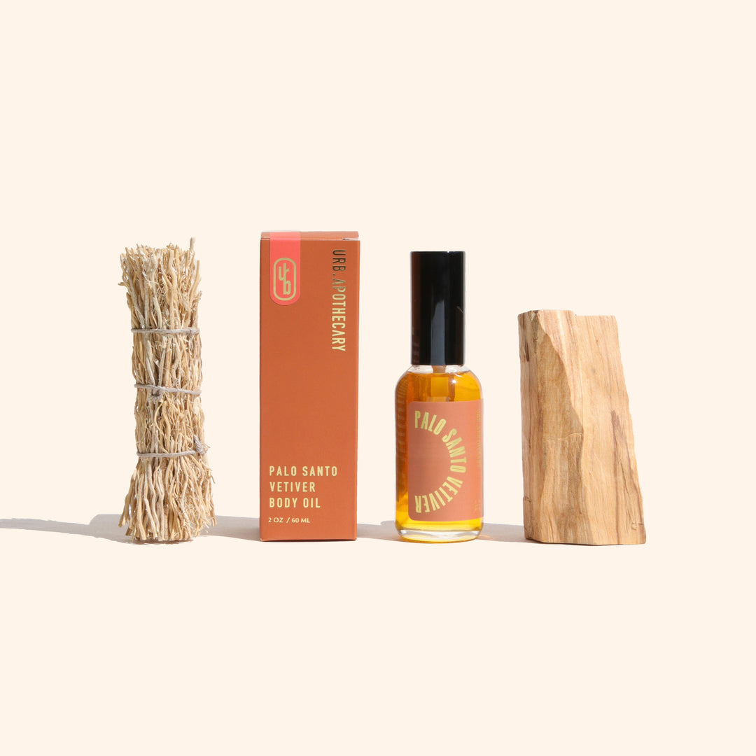 URB Apothecary | Palo Santo Vetiver Grounding body oil