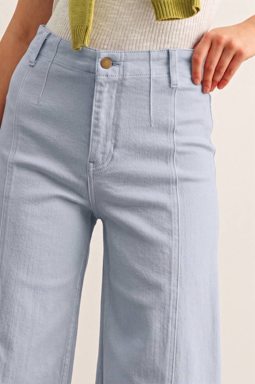 Miou Muse | Washed Color Stretch Pants