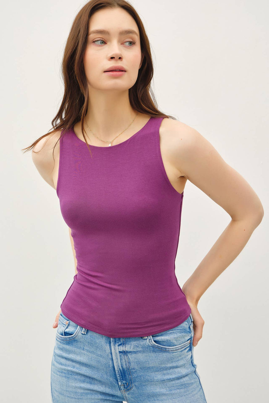 Be Cool | Basic Boat Neck Tank