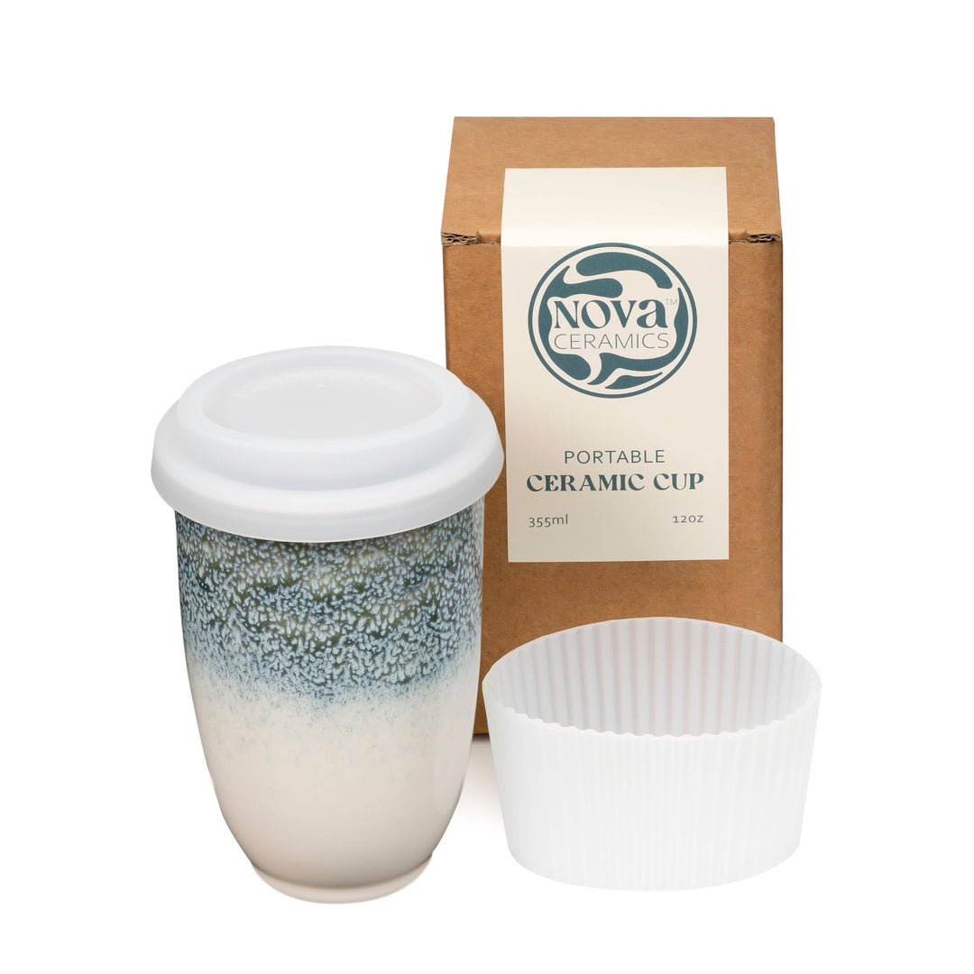 Nova Ceramics | Ceramic Travel Mug – Reusable & Stylish