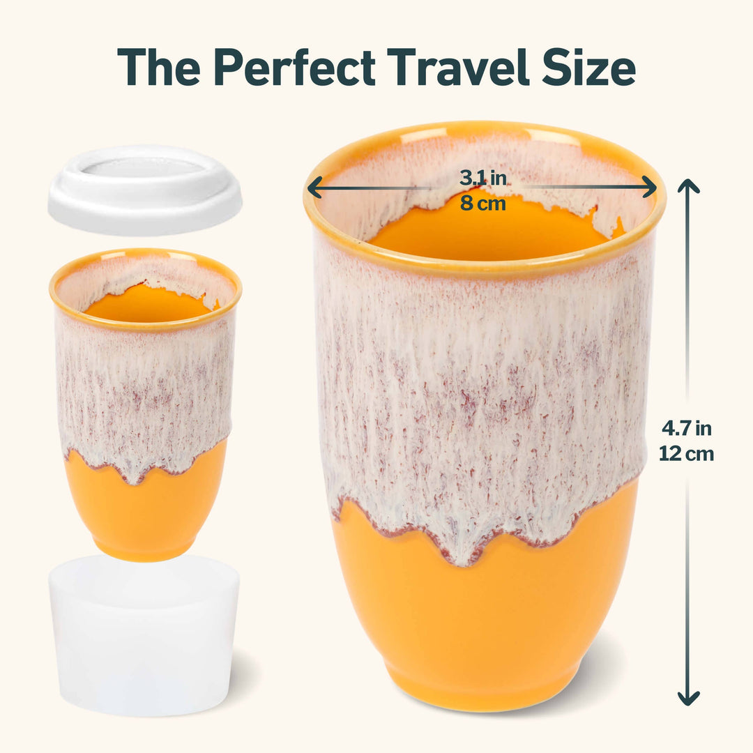 Nova Ceramics | Ceramic Travel Mug – Reusable & Stylish