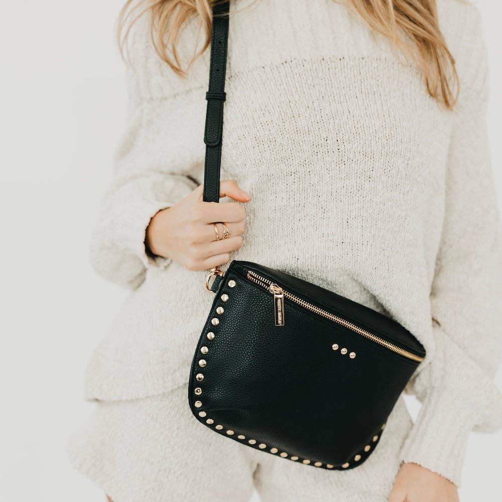 Pretty Simple | Pebble Sabrina Studded Bum Bag