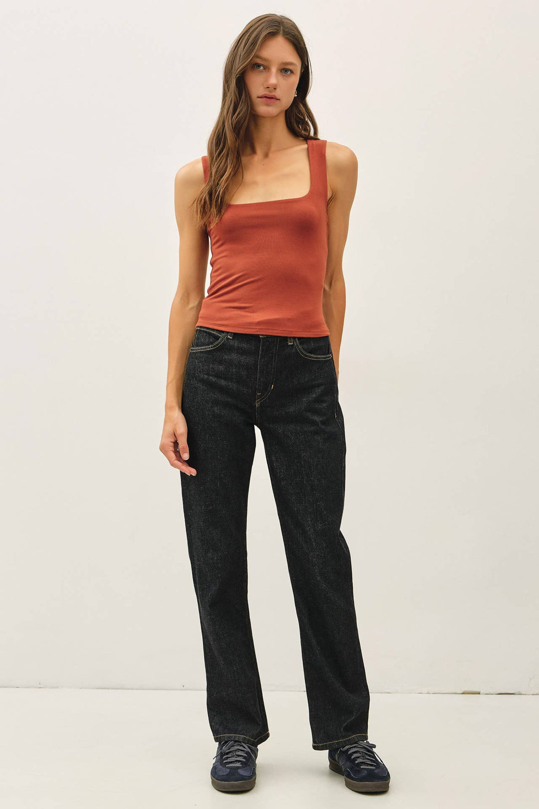Be Cool | Basic Square Neck Tank