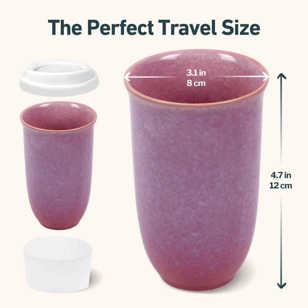 Nova Ceramics | Ceramic Travel Mug – Reusable & Stylish