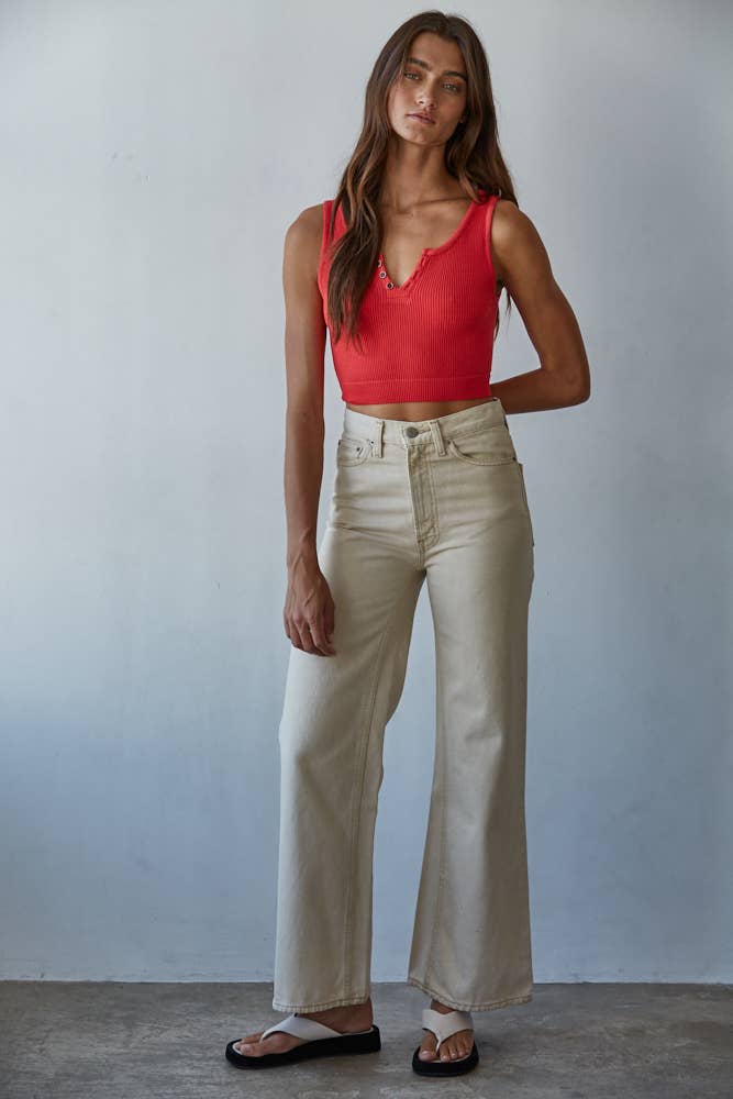 By together | Henley Ribbed Modal Tank
