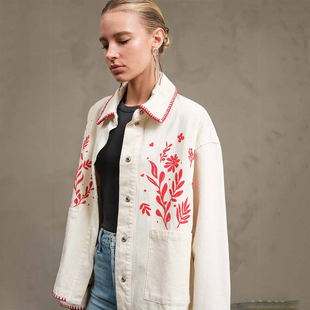 Raisonnel | Embroidered Folk Jacket