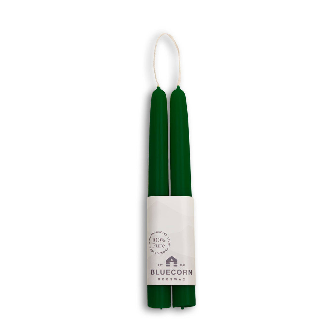 Bluecorn | Beeswax Taper Candles – Dripless & Handmade in USA