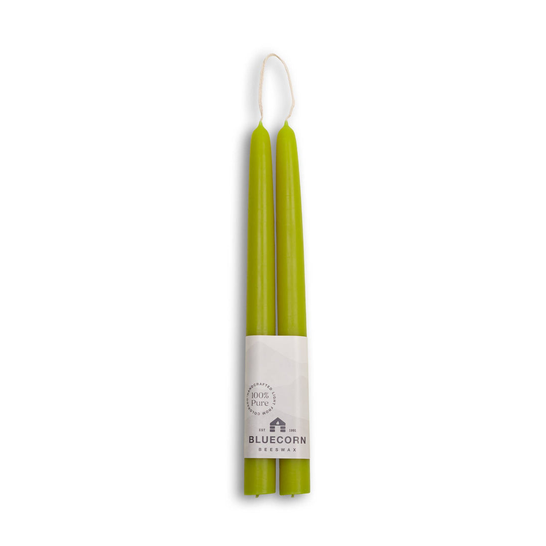 Bluecorn | Beeswax Taper Candles – Dripless & Handmade in USA