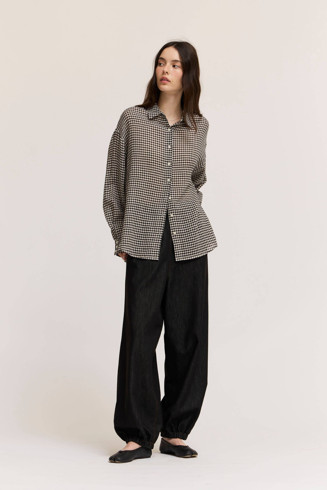 Grade and Gather | Button Up Checkered Shirt
