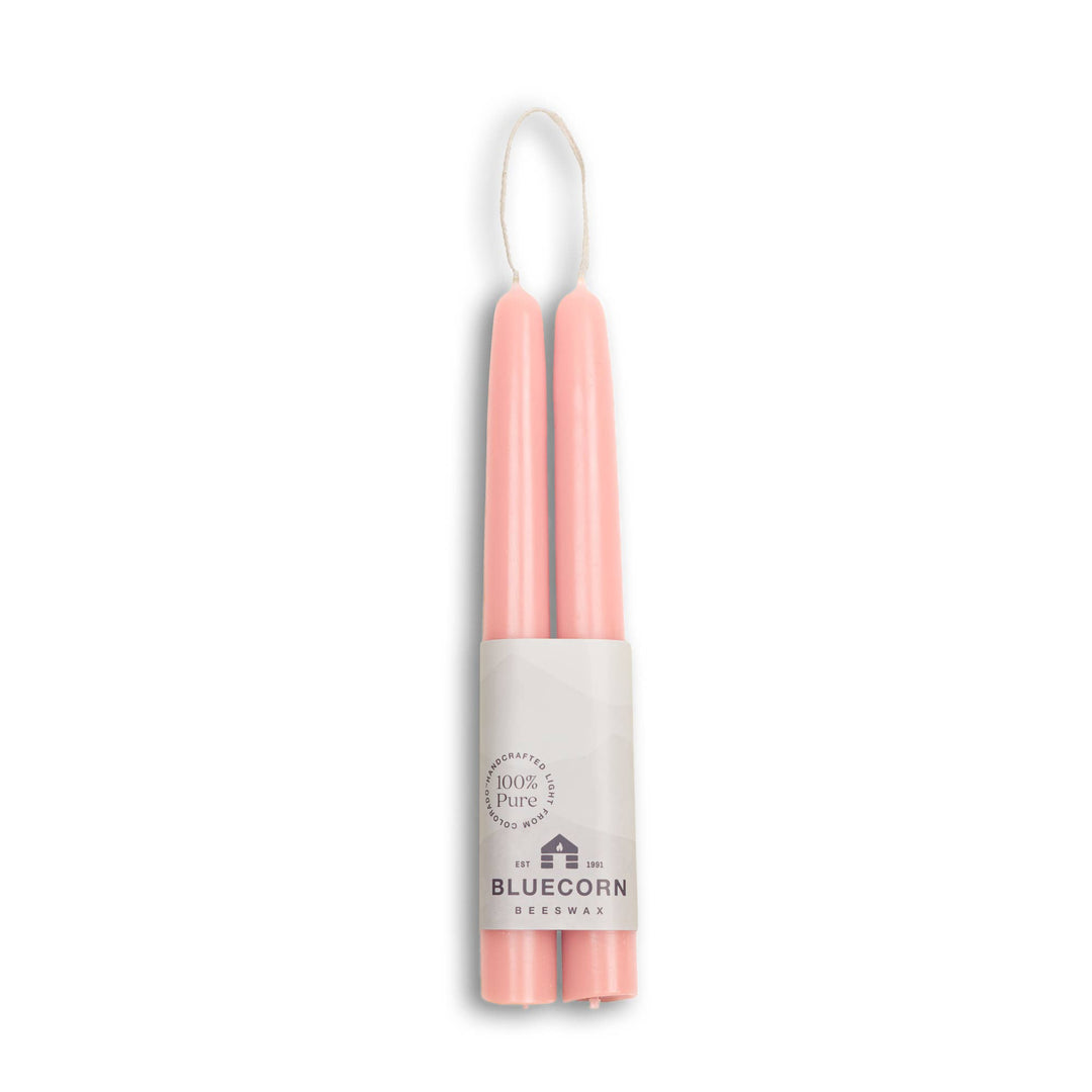 Bluecorn | Beeswax Taper Candles – Dripless & Handmade in USA