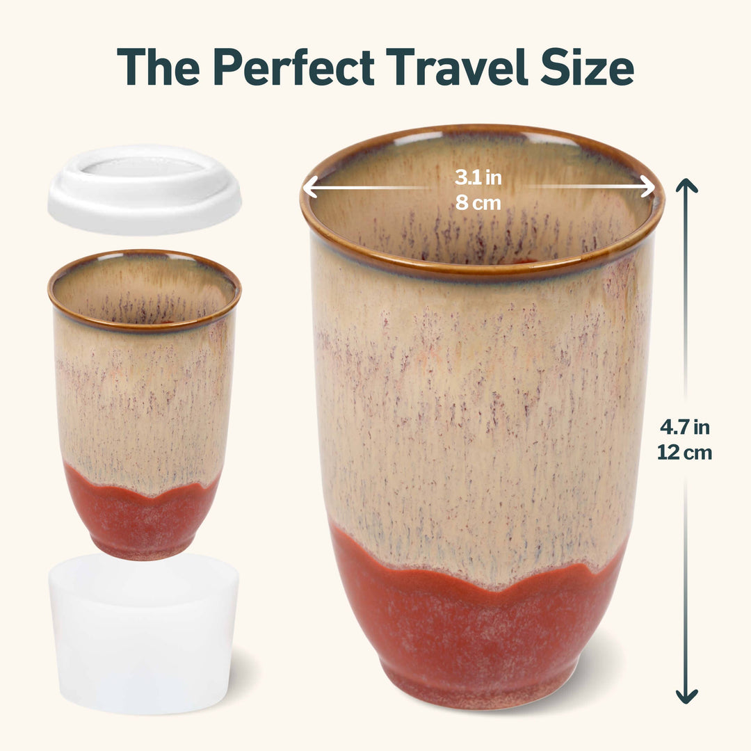 Nova Ceramics | Ceramic Travel Mug – Reusable & Stylish