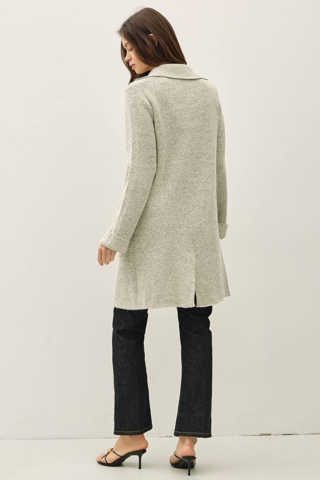 Be Cool | Open Basic Sweater Coat