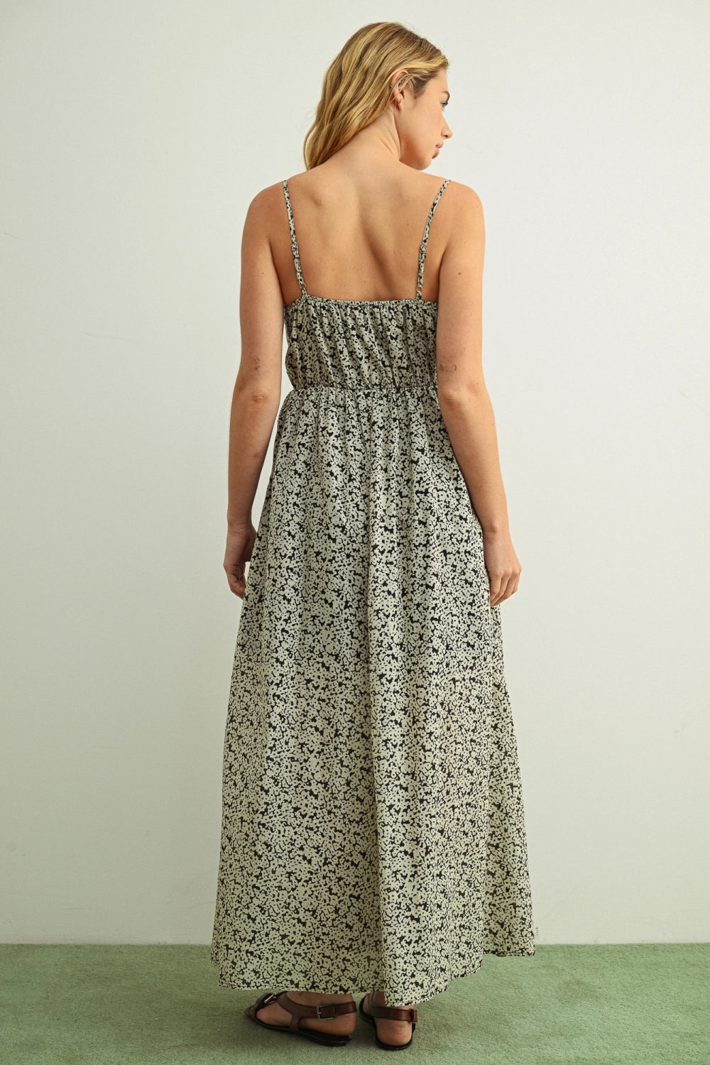 Miou Muse | Floral Print Maxi Dress